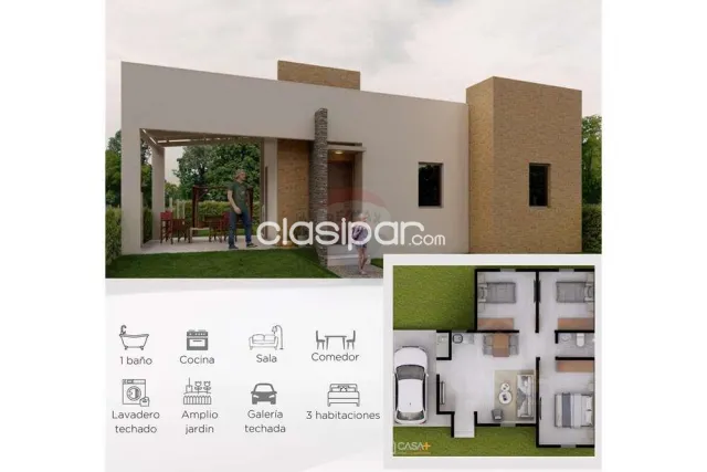 Casa y terreno propio a cuotas en mora kue Luque, foto 4