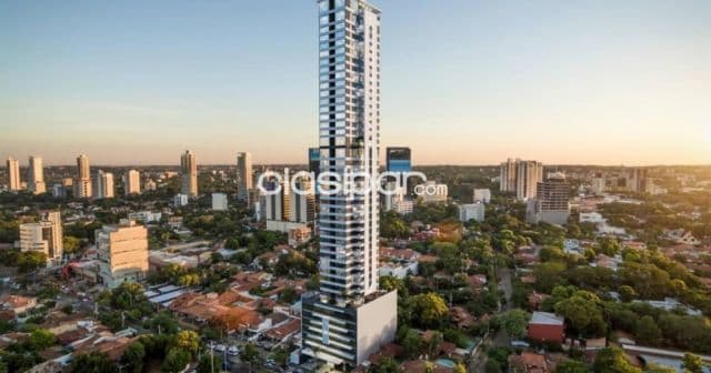 En venta departamento Penthouse en el Edificio Petra Tower en Molas Lopez , Asunción