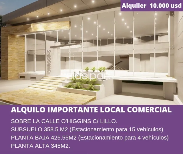 Villamorra: Importante local empresarial, 770 m2 + estac, p/ showrrom, corporativos, foto 2
