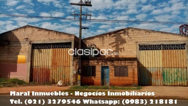 Deposito en alquiler en Luque zona del barrio mora cue