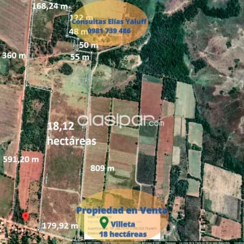 Terreno 18 has en villeta tacuaty — foto 4