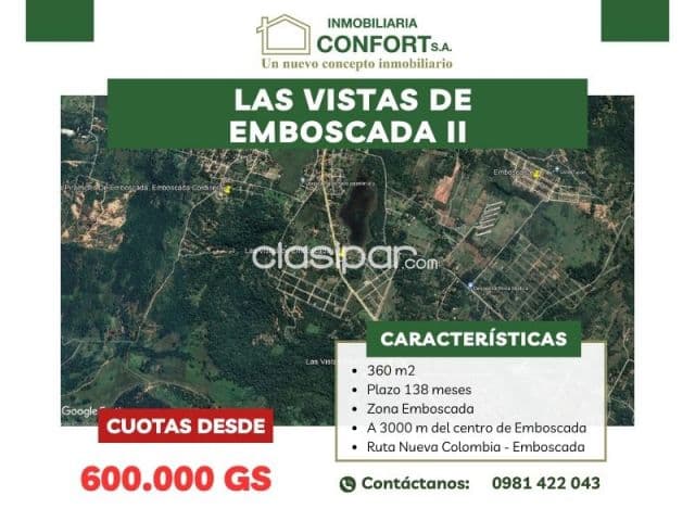 Lotes en emboscada - zona isla alta