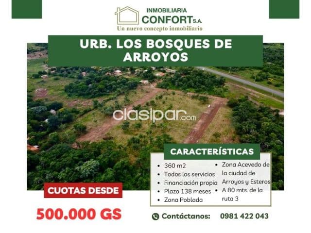 Lotes en arroyos y esteros — foto principal