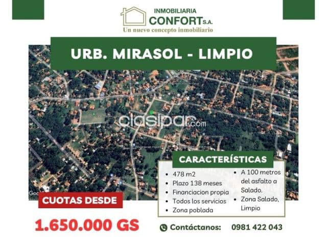 Lotes en limpio