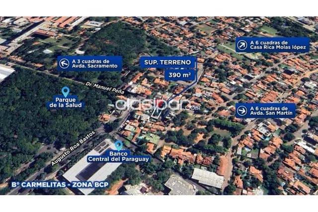 Bo.Carmelitas terreno de 390 m2. Zona bcp y parque de la salud💯, foto 3