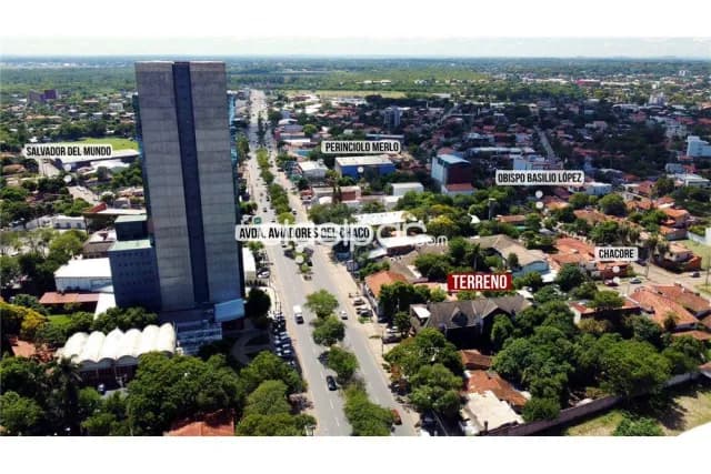 Terreno en esquina s/ avda.aviadores del chaco c/chacore a mtrs del shopping del sol — foto 3