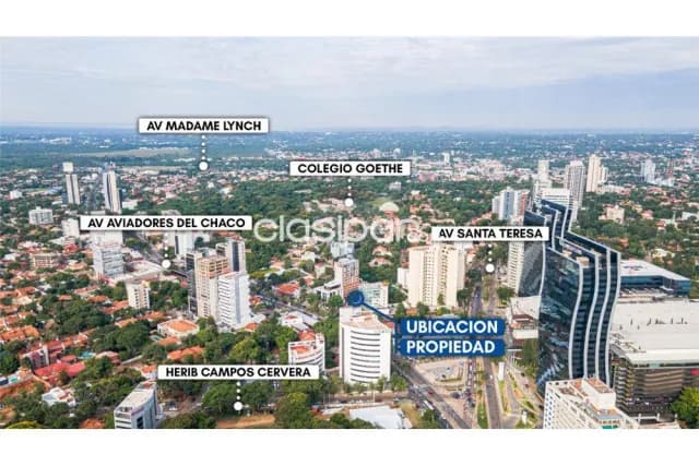 Terreno 2.318m2 en esquina s/avda. Aviadores del chaco c/san blas a mtrs de galeria, foto 4