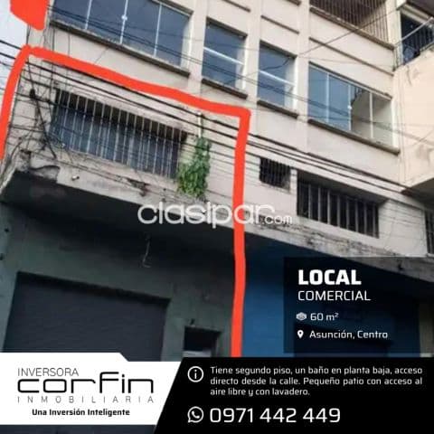 Local comercial céntrico 60 m2 total — foto principal