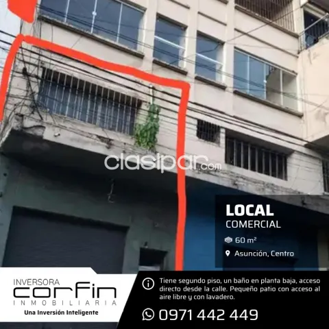 Local comercial céntrico 60 m2 total — foto 2