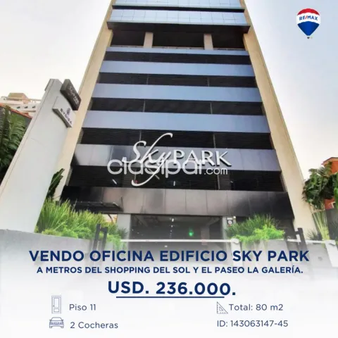 OFICINA Edificio Sky Park Piso 11 80m2 — foto 2