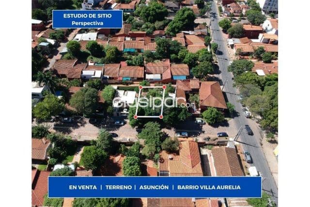 Terreno - Venta - Paraguay Asunción Villa Aurelia VENDO TERRENO EN VILLA AURELIA ZONA TUPI