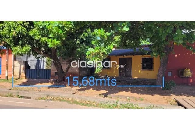 Amplio terreno c/ 15,68 m2 s/avda.defensores del chaco-zona 4 mojones -Villa Elisa, foto 2