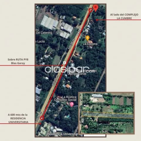 Coronel oviedo - en venta terreno de 3 has - sobre ruta 8 blas garay — foto 2