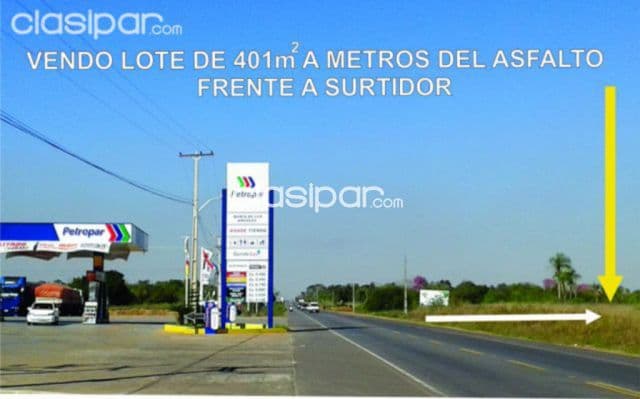 terreno a una cuadra de avenida Acceso Sur