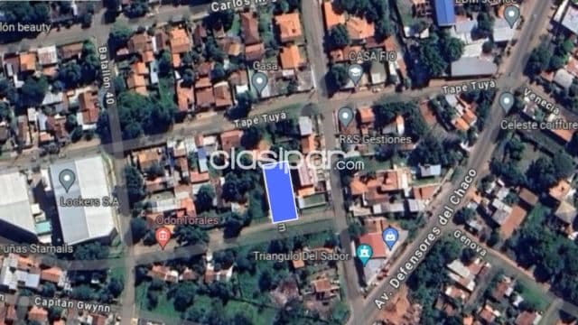 Terreno en venta - puerto pabla - lambare