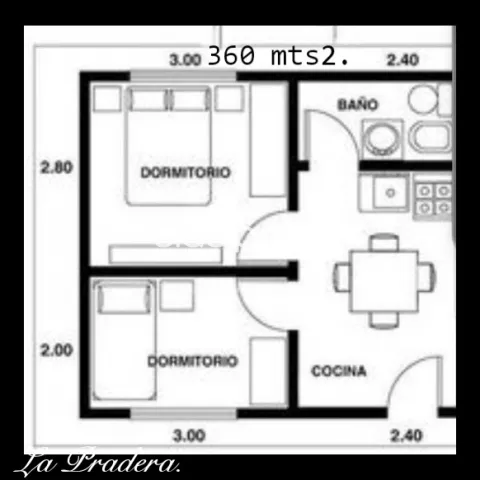 360 mts2. Central. Capiata. La Pradera. 12 mts Frente X 30 de Fondo, con pequeña construcc, foto 3