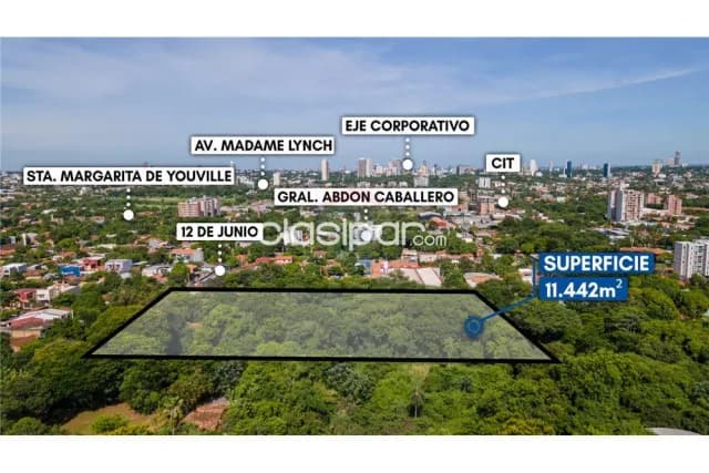 Terreno - Venta - Paraguay Central Luque EN VENTA - TERRENO DE 1 Ha. ZONA CIT - Luque 2,5 — foto 2