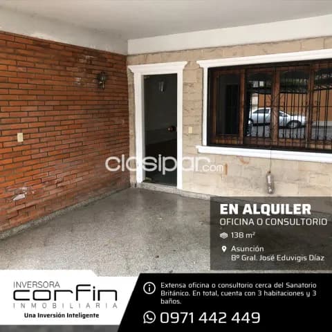 Extensa oficina o consultorio cerca del sanatorio británico, foto 2