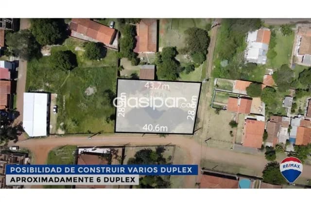 📣amplio terreno en esquina de 1.193 m2 en barrio san blas de mra, limite con asunción/lo, foto 2