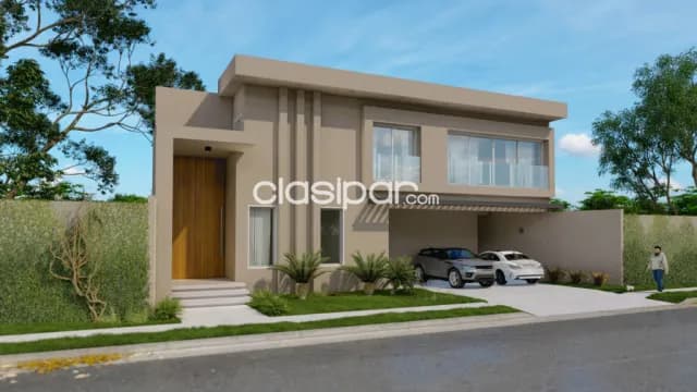 Manorá: Elegante residencia a estrenar, 370 m2, 3 suites, jardín, piscina, 630.000 usd, foto 2