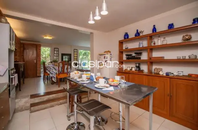 Ykua sati la galería, opc. Amoblada: Elegante residencia, 3 dormit, gran jardín, piscina, foto 5