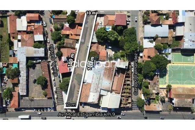 Terreno 1.050 m2 s/ruta mcal. Estigarribia fdo.norte c/salida de calle a calle z.co, foto 3