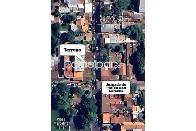 Terreno comercial c/construcciones esq.s/calle cerro cora San Lorenzo z.comercial — foto 3