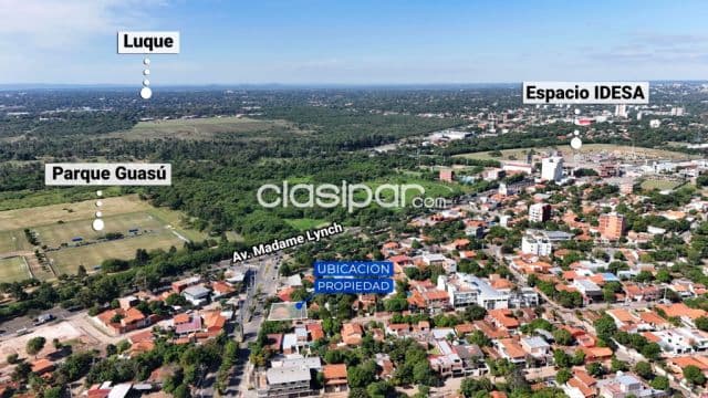 Terreno sobre Primer Presidente en esquina