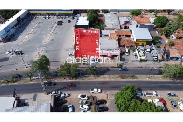 Terreno de 621 m2 sobre Mcal López, Zona Norte