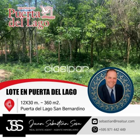 Puerta del lago - San Bernardino 360 m2, 12 X 30 m. Barrio controlado a 300 m de la ruta, foto 2