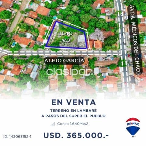 Terreno en Lambaré