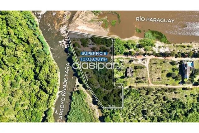 Terreno 1 hectarea en limpio a orillas del riacho san francisco ideal p/todo desarro — foto 5