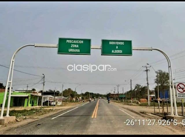 2 Terrenos juntos en Alberdi, sobre ruta principal, foto 1