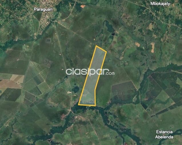 Campo de 386 Hectáreas en Paraguarí - CLCS6226989