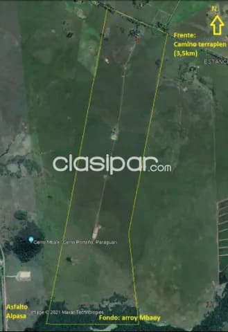 Campo de 386 Hectáreas en Paraguarí - CLCS6226989, foto 3