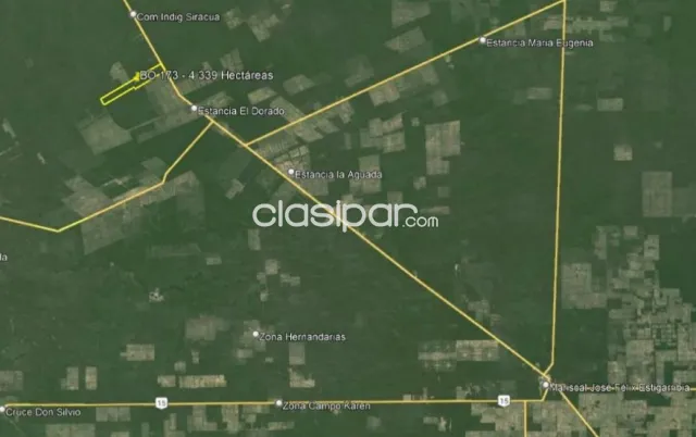 Campo de 4.339 Hectáreas, Zona Tte Enciso - CLCS6234109, foto 2