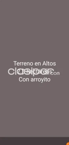 2,5 ha. De campo en altos con arroyito — foto 2