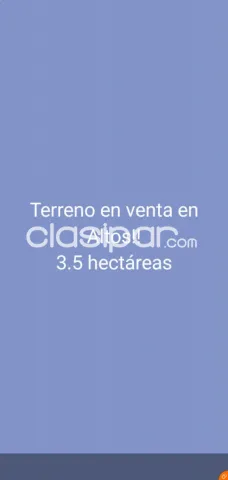 3,5 ha. De campo en altos-zona tucangua cañada, foto 2