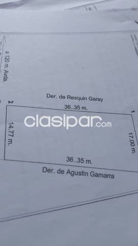Luque laurelty 2132 m2 calle a calle todos los servicios oferta