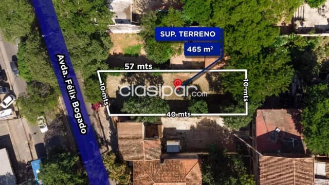 📣terreno de 465 m2 sobre la av. Félix bogado en barrio san vicente‼, foto 2