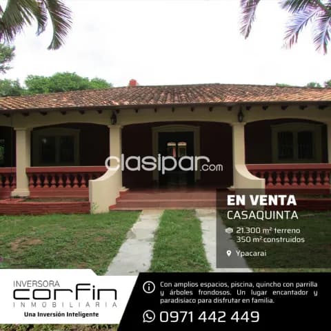 Hermosa casaquinta con 150 mts. Sobre ruta 2, 21.000 m2 de tierra y 350 m2 construido, foto 2