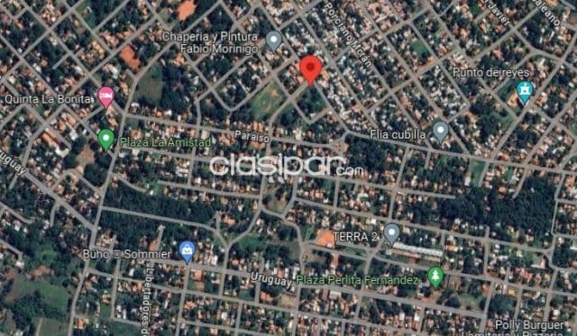 Terreno de 437 m2 en esquina - bo. Rincon - Ñemby