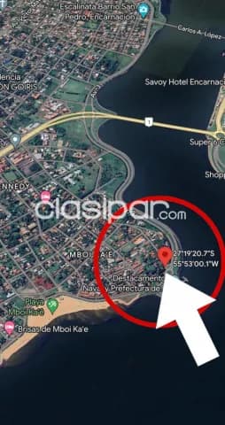 Terreno ubicado frente a la costanera del barrio Mboi Ka’e, foto 4