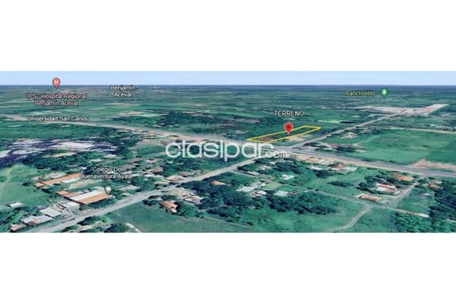 Terreno de 6.100m2 sobre ruta transchaco -pte hayes — foto 1
