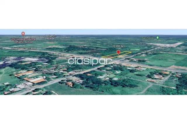Terreno de 6.100m2 sobre ruta transchaco -pte hayes — foto 2