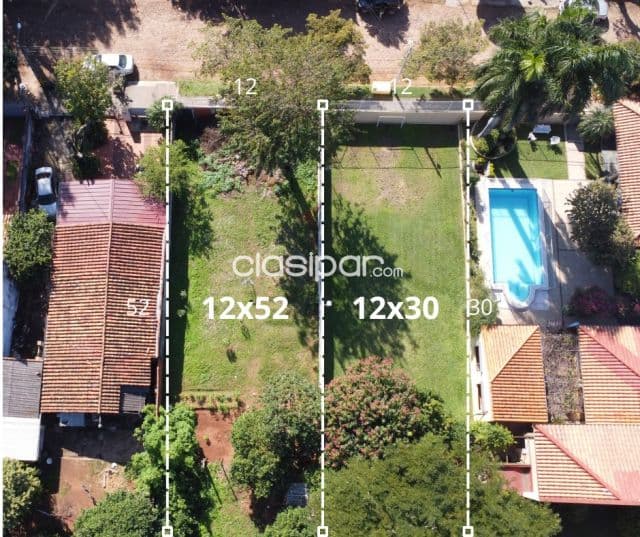EN VENTA 2 terrenos, juntos o separados. Fdo. Zona Norte