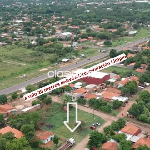 Terreno en Esquina en Limpio Santa Lucía a 20 metros de la ruta Circunvalación 1.389 m2 — foto 3