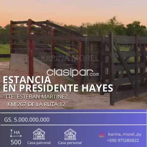 Estancia en presidente hayes