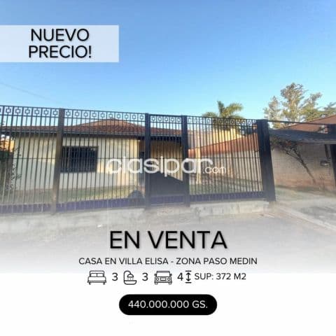 casa en Villa Elisa COD: CL 900