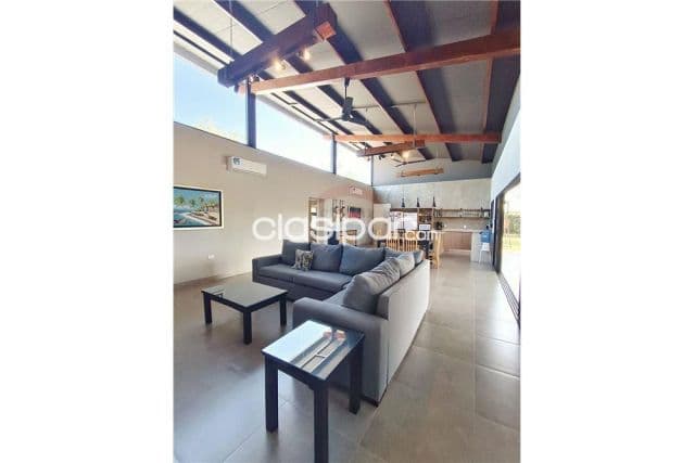 Casa condominio ayres del sol-San Bernardino c/3 hab.area de serv.piscina gran patio